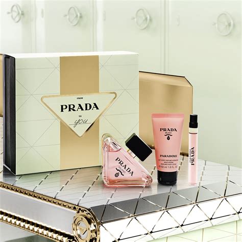 prada gift for her|prada paradoxe 30ml gift set.